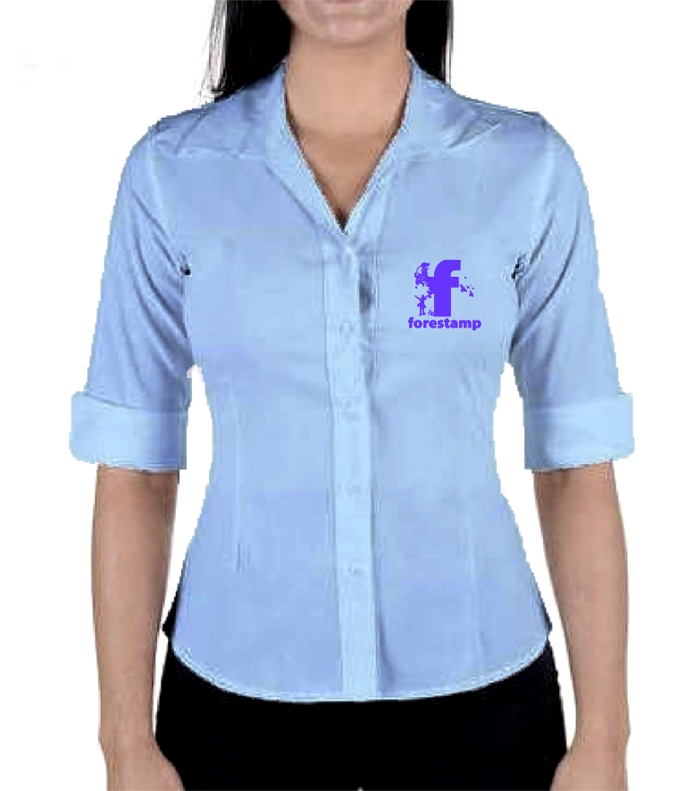 Camisa Social Feminina 3/4.jpg