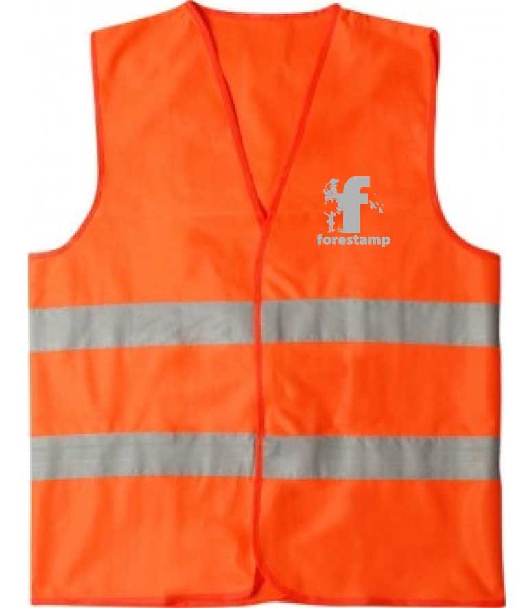 Colete laranja com Faixas refletivas .jpg